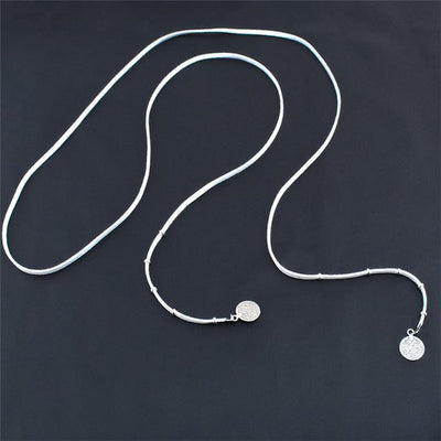Boho Chic Long Gothic Choker Maxi Necklace