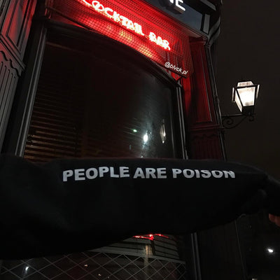 "People Are Poison" Rose Hoodie Sweatshirt