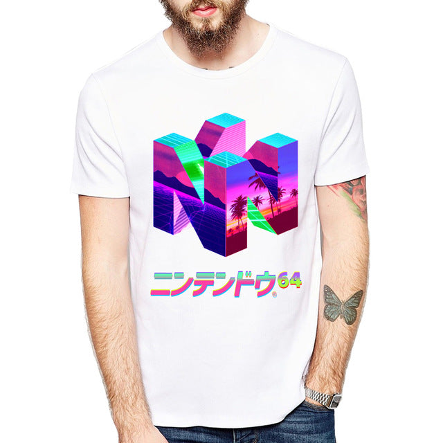"Vaporwave Underground" Mens Streetwear Tee