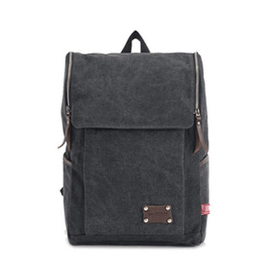 Rugged and Edgy Mens Canvas Backpack