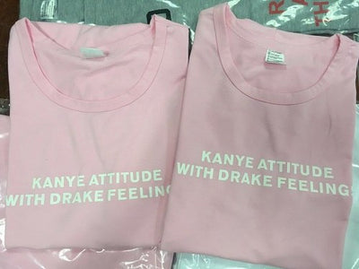 "Kanye Attitude With Drake Feelings" Womens T Shirt