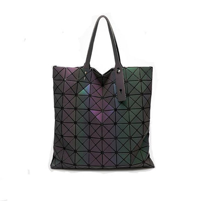 EQcreative Plus geometric holographic handbag 