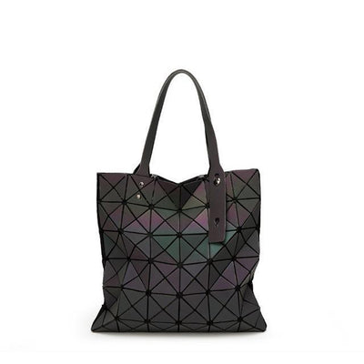 EQcreative Plus geometric reflective handbag 