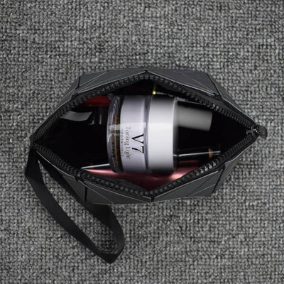 reflective holographic cosmetic bags