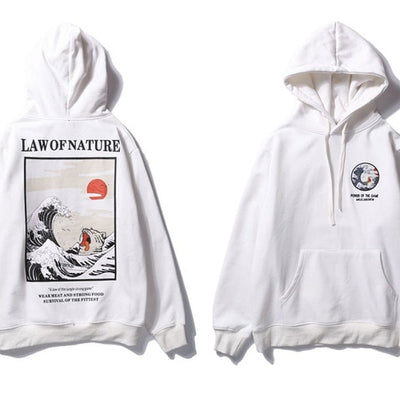 "Law of Nature" Streetwear Hoody