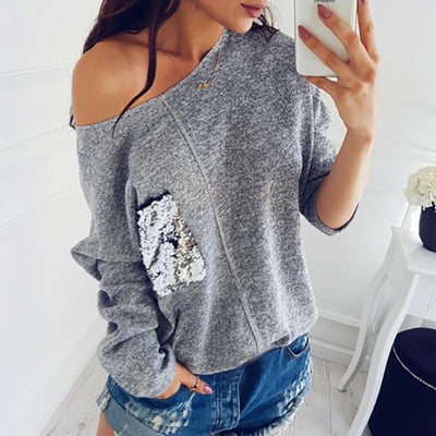 Soft Cross Neck Knitted Pullover