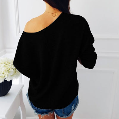 Soft Cross Neck Knitted Pullover